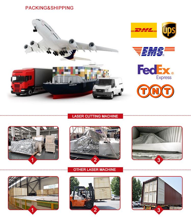 packaging and shipping